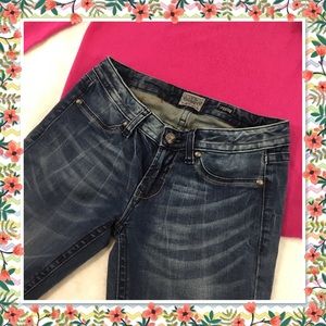 REROCK FOR EXPRESS DENIM JEAN LEGGINGS 4